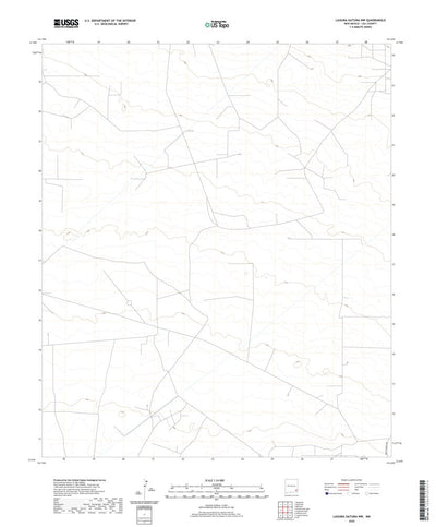 United States Geological Survey Laguna Gatuna NW, NM (2020, 24000-Scale) digital map