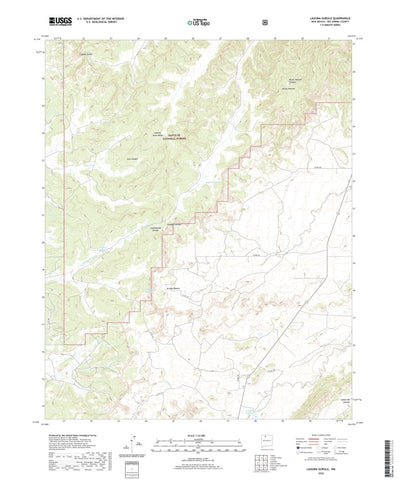 United States Geological Survey Laguna Gurule, NM (2020, 24000-Scale) digital map