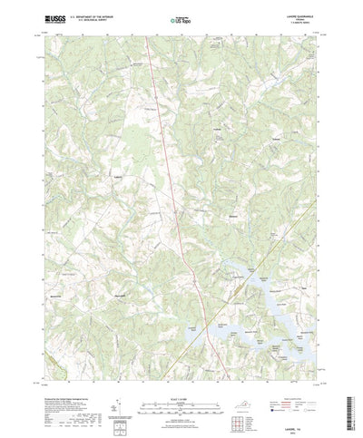 United States Geological Survey Lahore, VA (2022, 24000-Scale) digital map