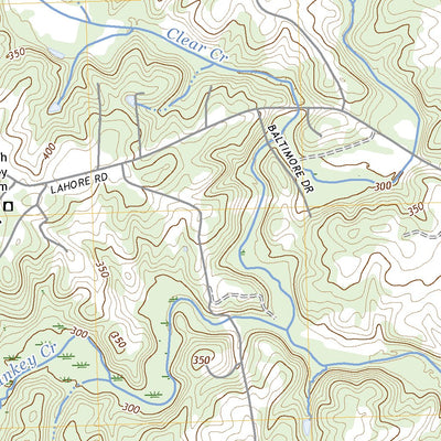 United States Geological Survey Lahore, VA (2022, 24000-Scale) digital map