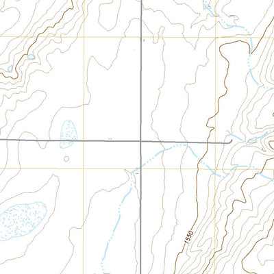 United States Geological Survey Lake Andes NW, SD (2021, 24000-Scale) digital map