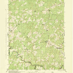 United States Geological Survey Lake Anna East, VA (1942, 31680-Scale) digital map