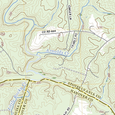 United States Geological Survey Lake Anna East, VA (2022, 24000-Scale) digital map