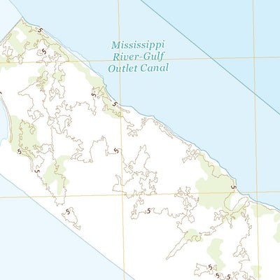 United States Geological Survey Lake Athanasio, LA (2020, 24000-Scale) digital map