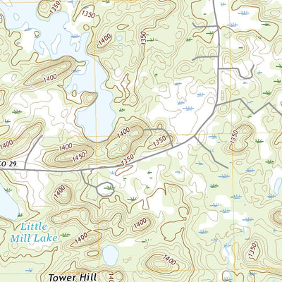 United States Geological Survey Lake Beauty, MN (2022, 24000-Scale) digital map