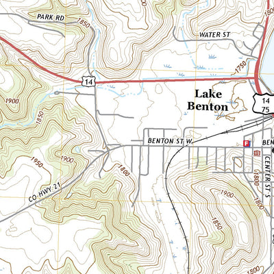 United States Geological Survey Lake Benton, MN (2022, 24000-Scale) digital map