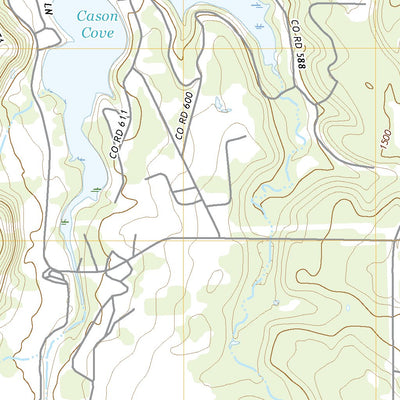 United States Geological Survey Lake Brownwood, TX (2022, 24000-Scale) digital map
