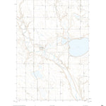 United States Geological Survey Lake Byron, SD (2021, 24000-Scale) digital map