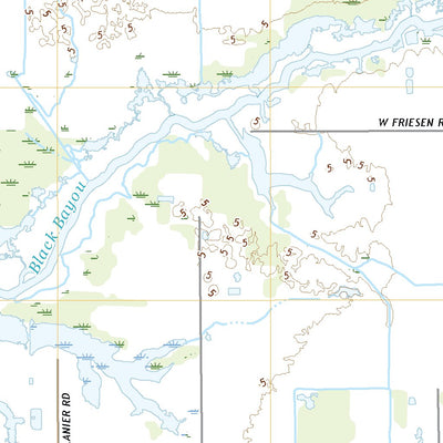 United States Geological Survey Lake Charles SW, LA (2020, 24000-Scale) digital map