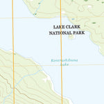 United States Geological Survey Lake Clark A-3 NW, AK (2020, 25000-Scale) digital map