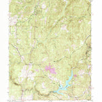 United States Geological Survey Lake Combie, CA (1949, 24000-Scale) digital map