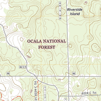 United States Geological Survey Lake Delancy, FL (2021, 24000-Scale) digital map