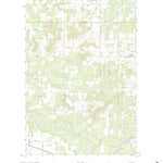 United States Geological Survey Lake Eau Claire West, WI (2022, 24000-Scale) digital map