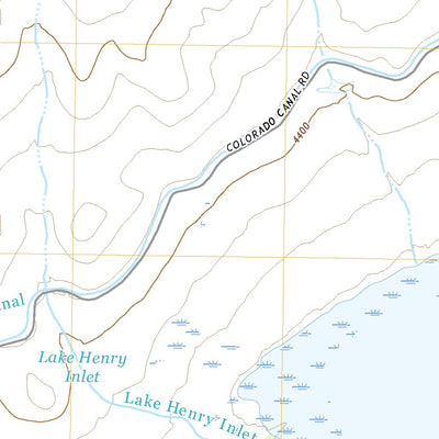 United States Geological Survey Lake Henry, CO (2022, 24000-Scale) digital map
