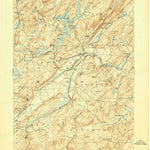 United States Geological Survey Lake Hopatcong, NJ (1894, 62500-Scale) digital map