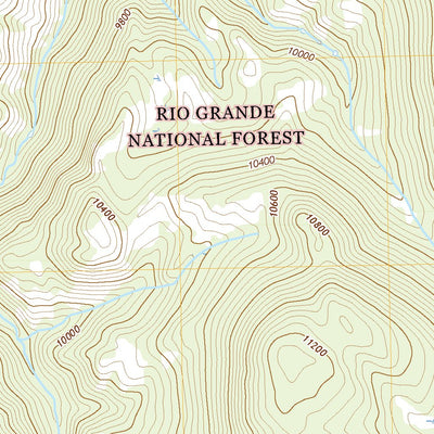 United States Geological Survey Lake Humphreys, CO (2022, 24000-Scale) digital map