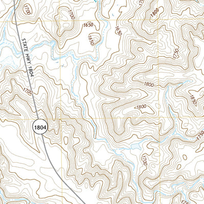 United States Geological Survey Lake Hurley, SD (2021, 24000-Scale) digital map