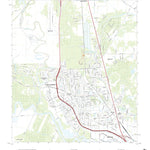 United States Geological Survey Lake Jackson, TX (2022, 24000-Scale) digital map