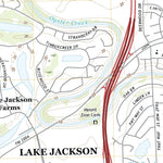 United States Geological Survey Lake Jackson, TX (2022, 24000-Scale) digital map