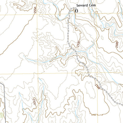 United States Geological Survey Lake Meade, KS (2022, 24000-Scale) digital map