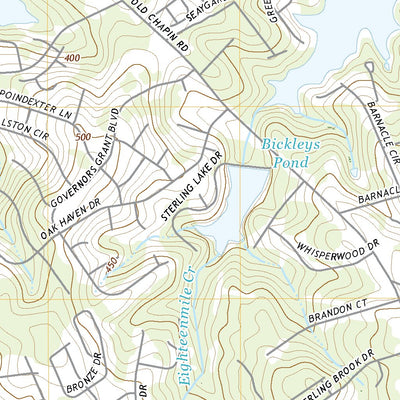 United States Geological Survey Lake Murray East, SC (2020, 24000-Scale) digital map