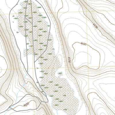 United States Geological Survey Lake on the Trail, OR (2020, 24000-Scale) digital map