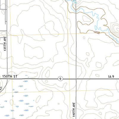 United States Geological Survey Lake Park, IA (2022, 24000-Scale) digital map