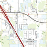 United States Geological Survey Lake Poinsett, FL (2021, 24000-Scale) digital map