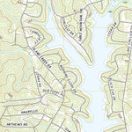 United States Geological Survey Lake Sinclair East, GA (2020, 24000-Scale) digital map