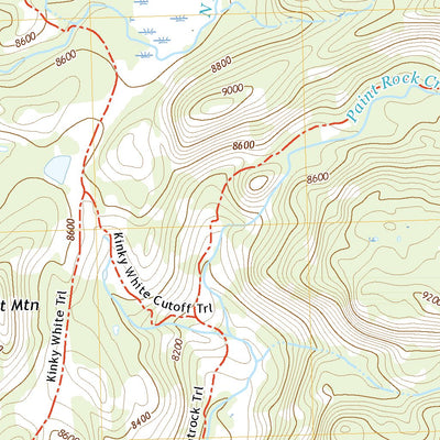 United States Geological Survey Lake Solitude, WY (2021, 24000-Scale) digital map