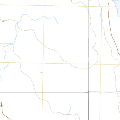 United States Geological Survey Lake Thibadeau NE, MT (2020, 24000-Scale) digital map