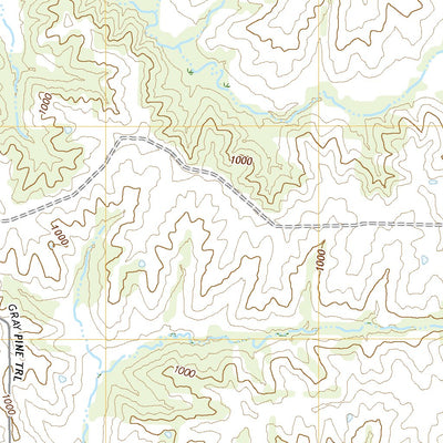 United States Geological Survey Lake Thunderhead, MO (2021, 24000-Scale) digital map