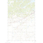United States Geological Survey Lake Tschida West, ND (2020, 24000-Scale) digital map