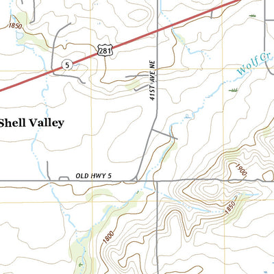 United States Geological Survey Lake Tschida West, ND (2020, 24000-Scale) digital map