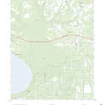 United States Geological Survey Lake Waccamaw East, NC (2022, 24000-Scale) digital map