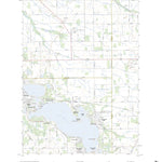 United States Geological Survey Lake Wawasee, IN (2022, 24000-Scale) digital map