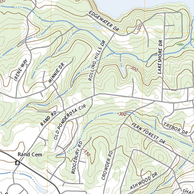 United States Geological Survey Lake Wheeler, NC (2022, 24000-Scale) digital map