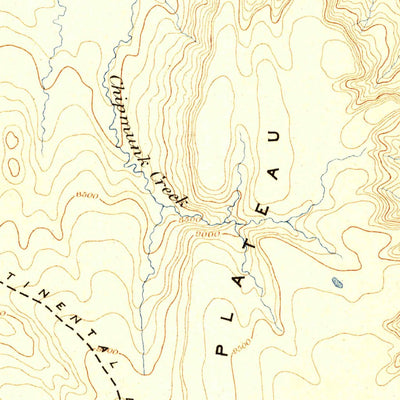 United States Geological Survey Lake, WY (1896, 125000-Scale) digital map