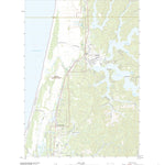United States Geological Survey Lakeside, OR (2020, 24000-Scale) digital map
