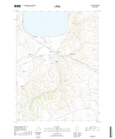 United States Geological Survey Laketown, UT (2020, 24000-Scale) digital map