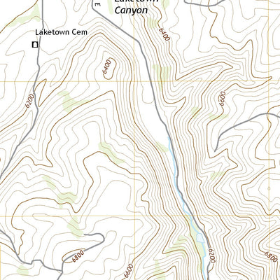 United States Geological Survey Laketown, UT (2020, 24000-Scale) digital map