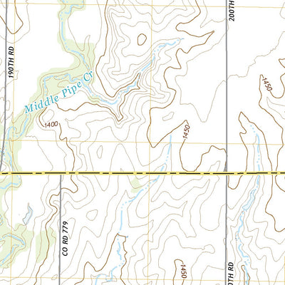 United States Geological Survey Lamar, KS (2022, 24000-Scale) digital map