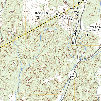 United States Geological Survey Lamasco, KY (2022, 24000-Scale) digital map