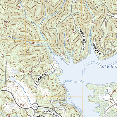 United States Geological Survey Lamasco, KY (2022, 24000-Scale) digital map