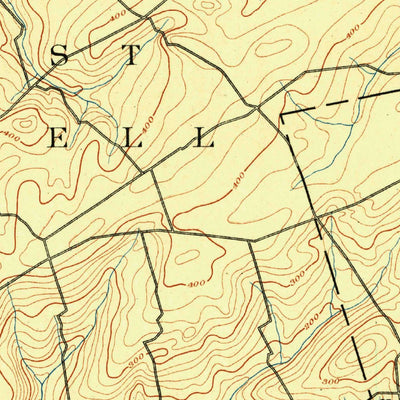 United States Geological Survey Lambertville, PA-NJ (1890, 62500-Scale) digital map