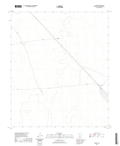 United States Geological Survey Lanark, NM (2020, 24000-Scale) digital map