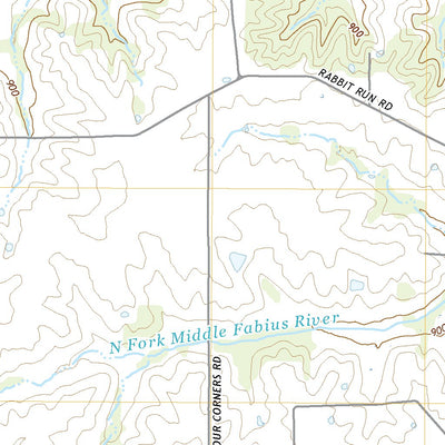 United States Geological Survey Lancaster, MO (2021, 24000-Scale) digital map