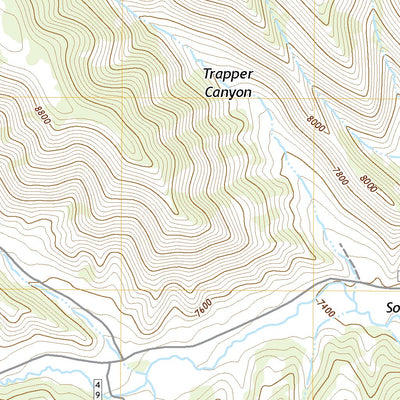 United States Geological Survey Lance Canyon, UT (2020, 24000-Scale) digital map