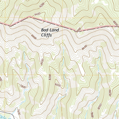 United States Geological Survey Lance Canyon, UT (2020, 24000-Scale) digital map