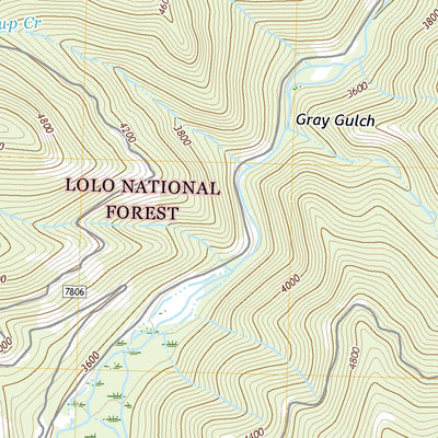 United States Geological Survey Landowner Mountain, MT (2020, 24000-Scale) digital map